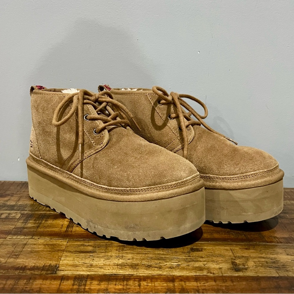 Ugg Women’s Neumel Heritage Platform Chukka Boots